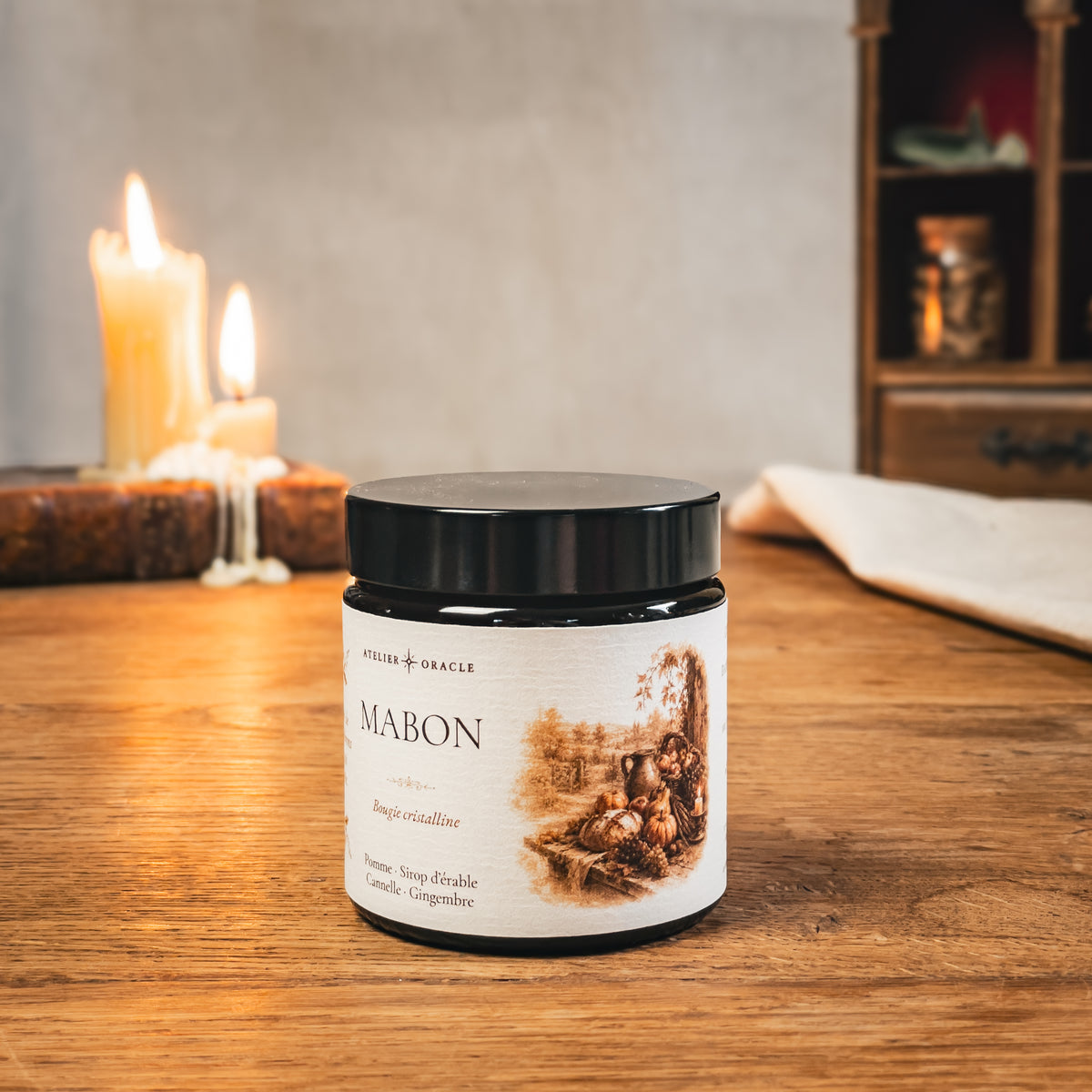 Bougie Mabon 100 g – Atelier Oracle