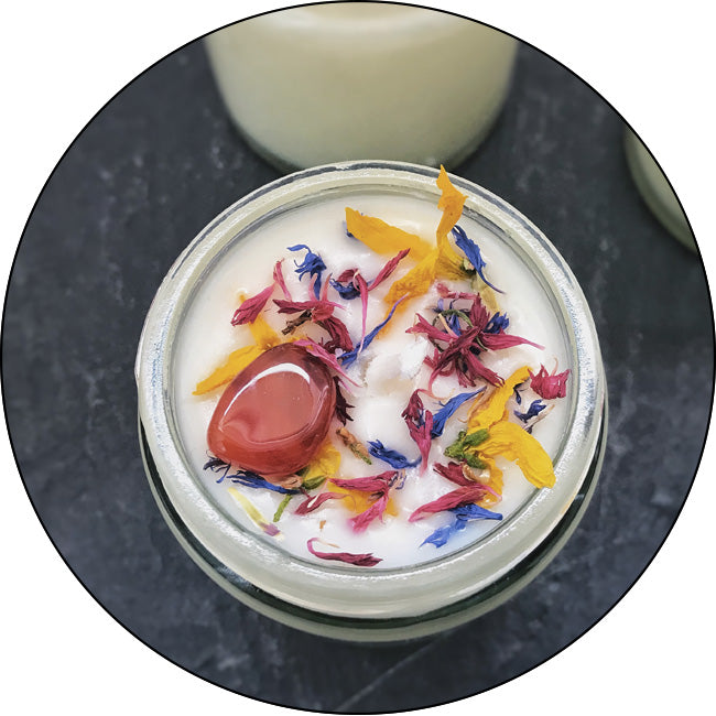 Les bougies cristallines : la rencontre entre la lithothérapie & l'aromathérapie