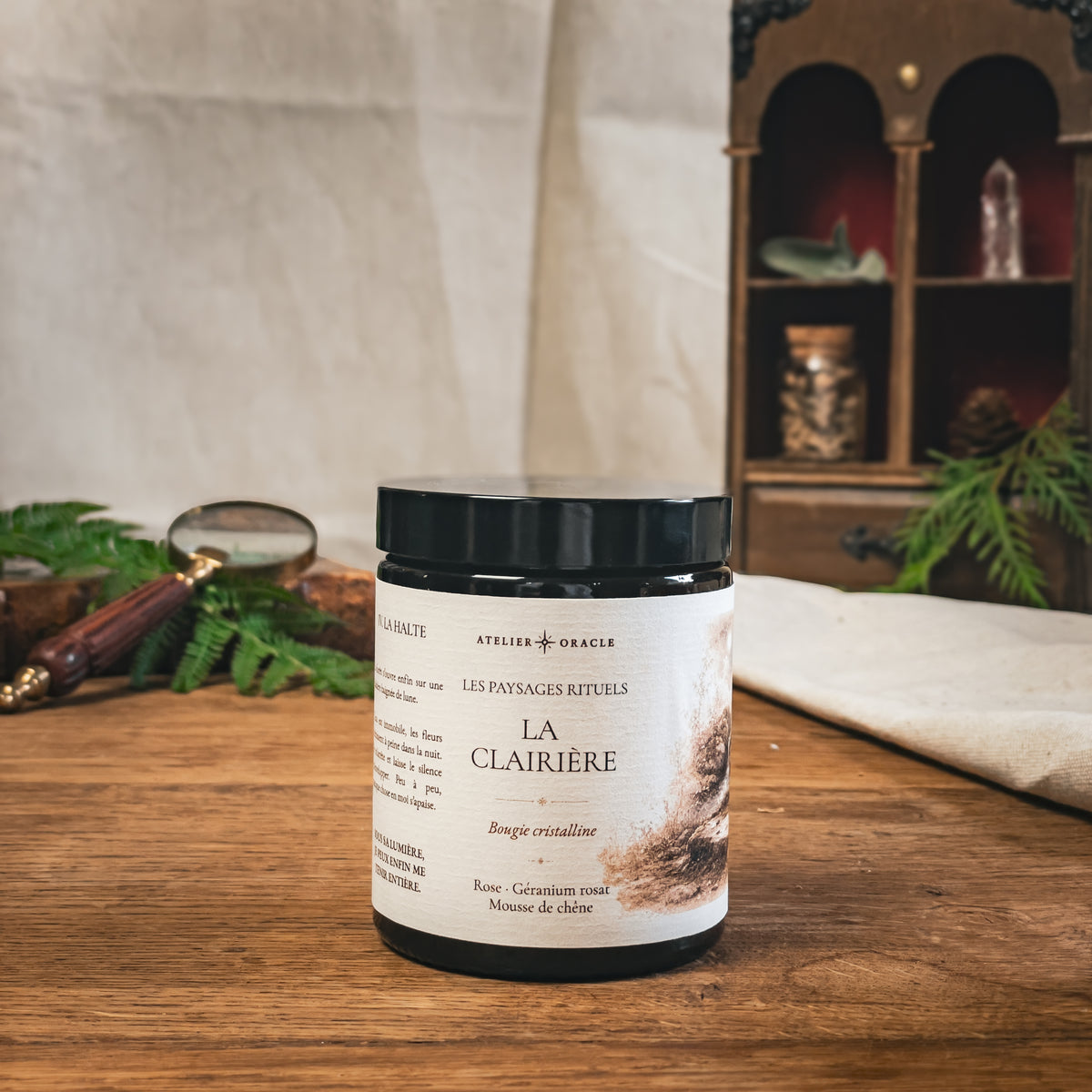 Bougie La Clairière 150 g – Atelier Oracle