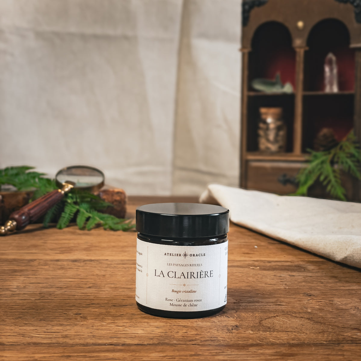 Bougie La Clairière 50 g – Atelier Oracle