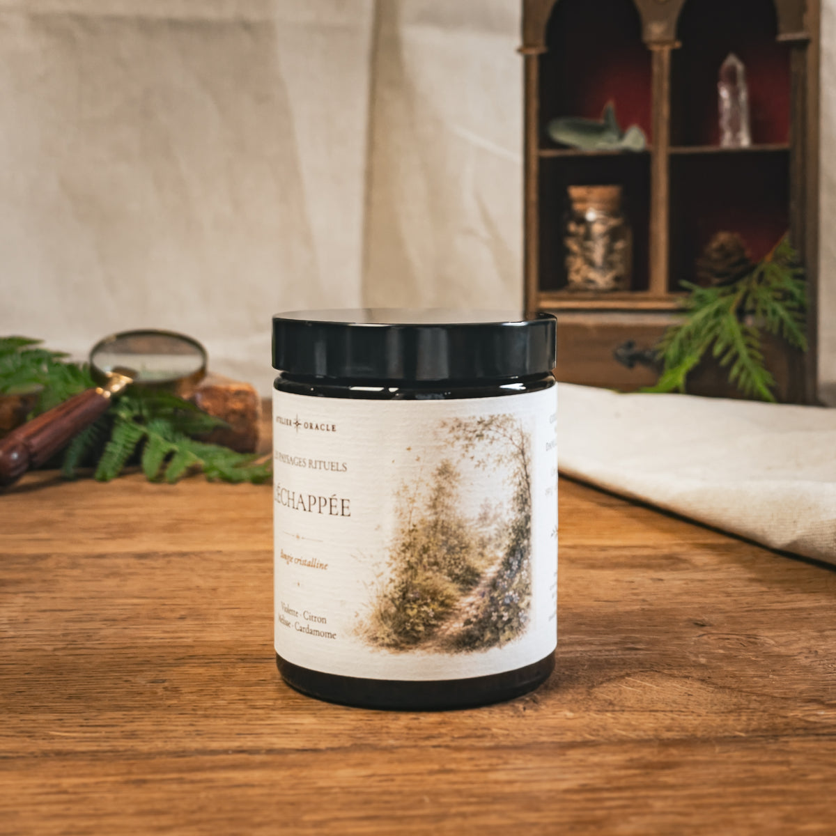 Bougie L'Échappée 150 g – Atelier Oracle