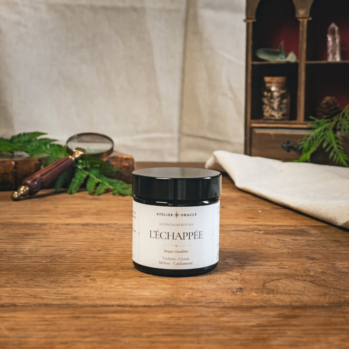 Bougie L'Échappée 50 g – Atelier Oracle