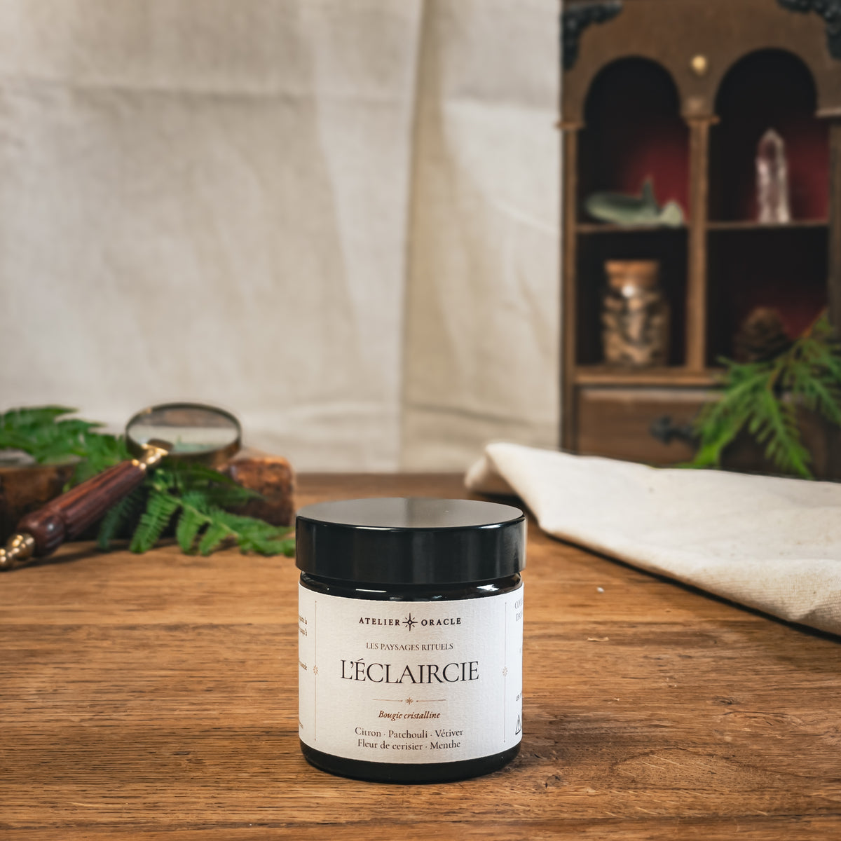 Bougie L'Éclaircie 50 g – Atelier Oracle