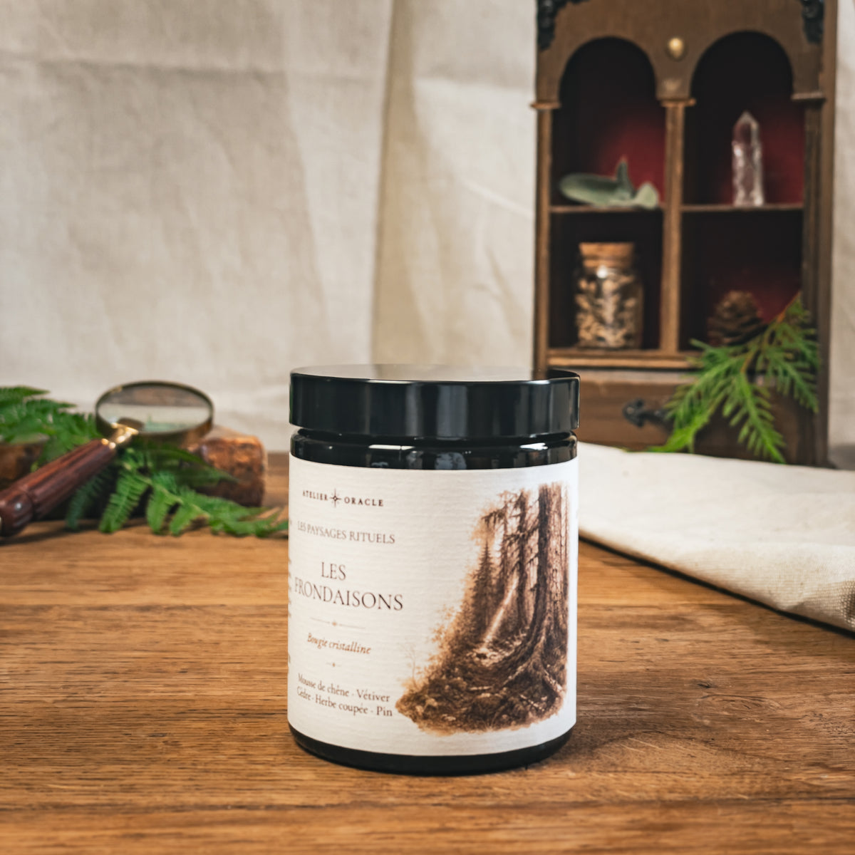 Bougie Les Frondaisons 150 g – Atelier Oracle