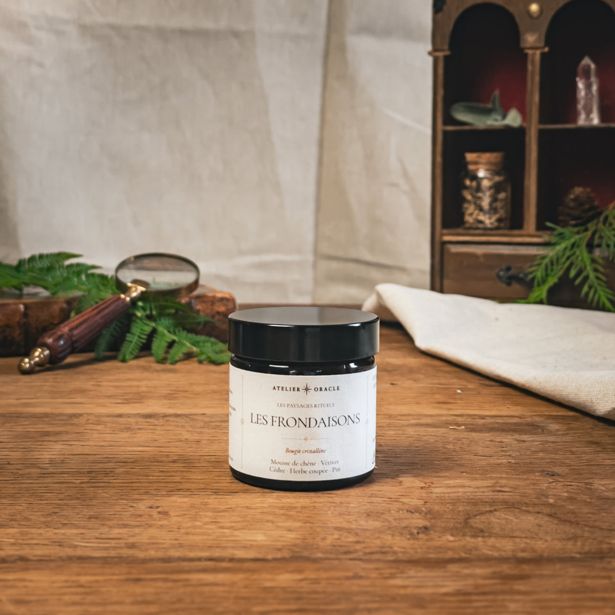 Bougie Les Frondaisons 50 g – Atelier Oracle