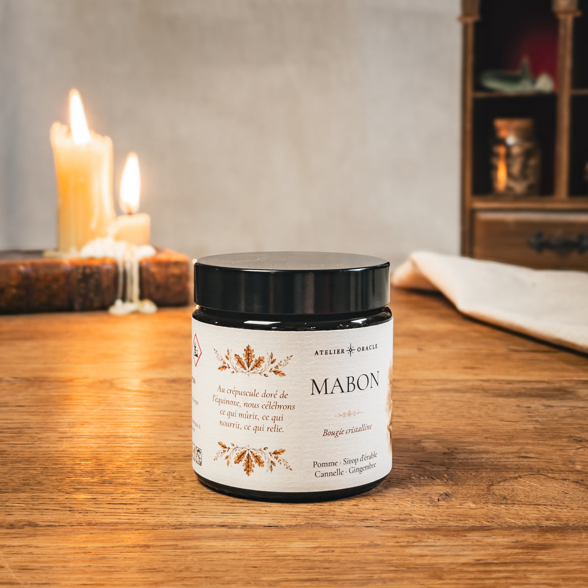 Bougie Mabon 100 g – Atelier Oracle