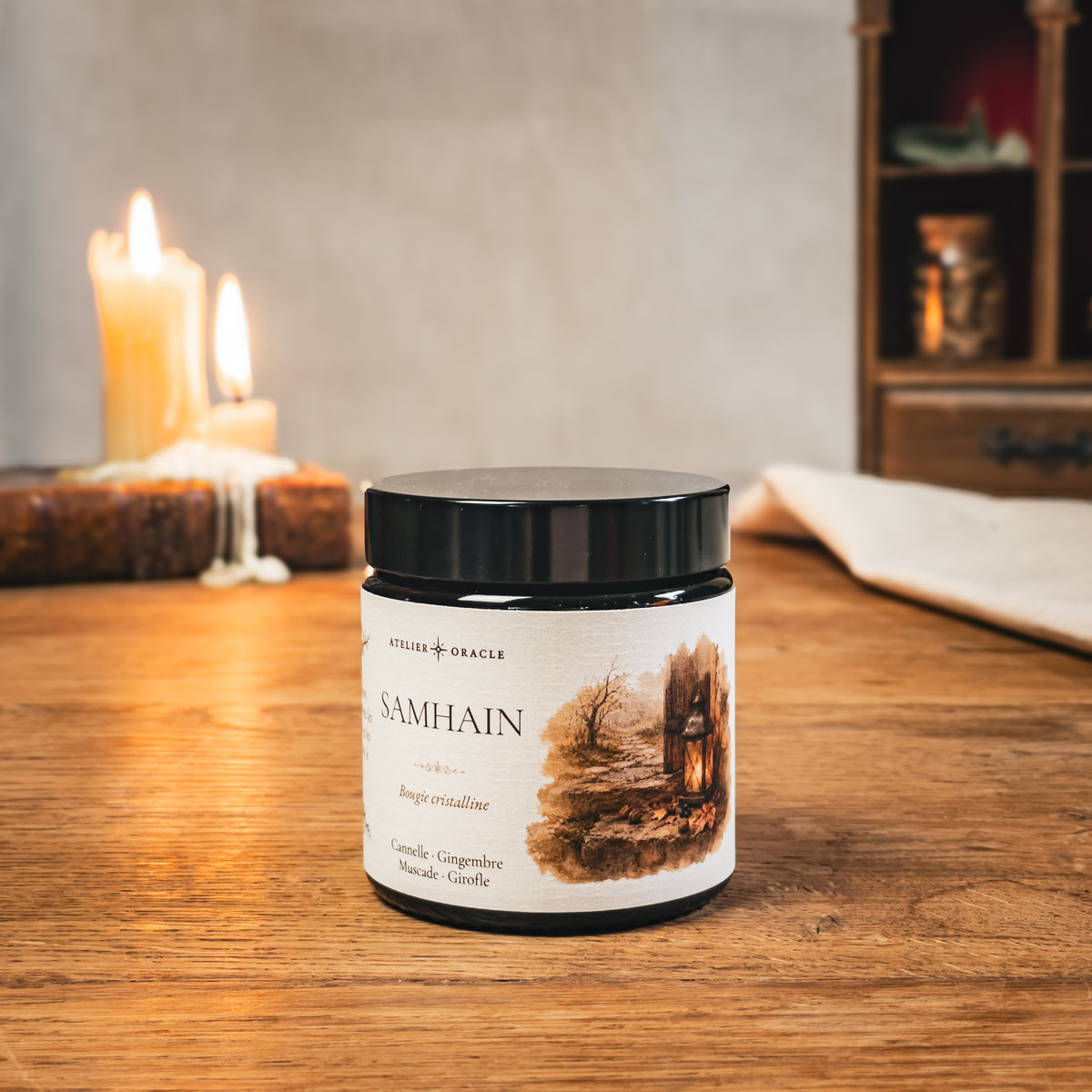 Bougie Samhain 100 g – Atelier Oracle