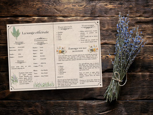 Herbarium - La sauge officinale