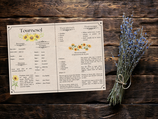 Herbarium - Le tournesol