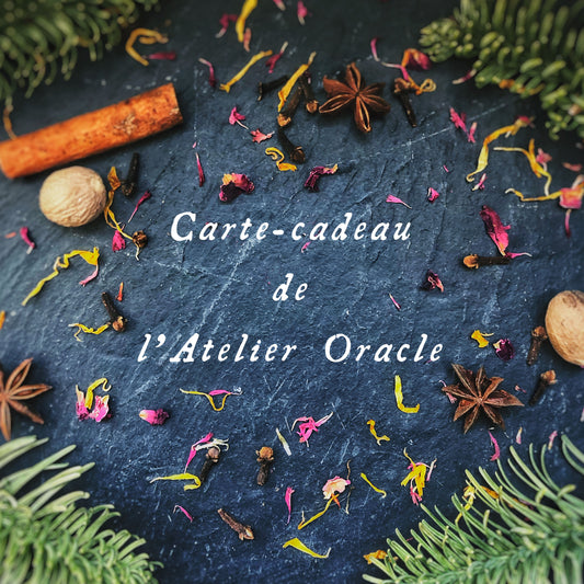 Carte cadeau de l'Atelier Oracle