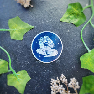 Stickers holographiques lunaires