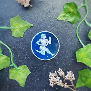 Stickers holographiques lunaires