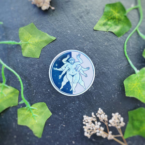 Stickers holographiques lunaires