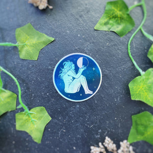 Stickers holographiques lunaires